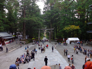 Main courtyard of Toshogu